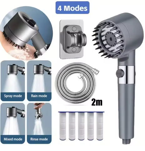 Ducha de Alta Presión con Triple Filtrado